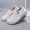 Fashion Slip Resistant Mocacinnes Sneakers Size 44 Woven Athletics Shoes Women Footwear Sport Casuall Tenks Luxury Latest Wide Foot
