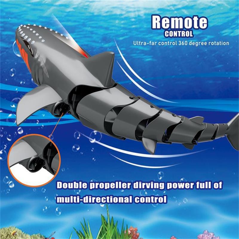 Bionic Shark Crocodile Spider Electric Fish Remote Control Toy