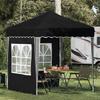 Pop up Party Tent 195 x 195 x 245 cm Anthracite Oxford Fabric