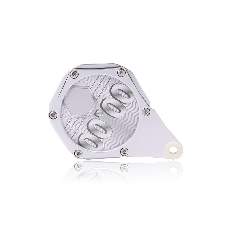 Aluminum Alloy Hexagonal Motorcycle Tax Plate Waterproof Universal Vehicle License Plate Decoration