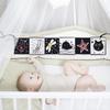 Tummy Time Toys, High Contrast Black and White Baby Soft Book Newborn Sensory Toys for Infants Visual Training Early Education