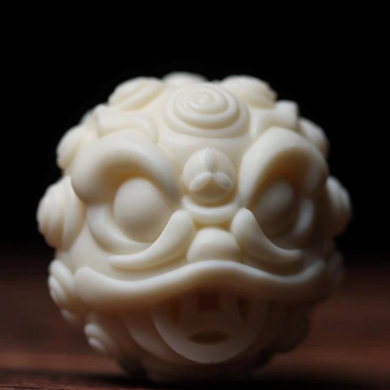 Ivory Nut Handball Ornament Bodhi Guanyin Car and Home Decoration