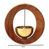 Wood Copper Wind Chime Wooden Wireless Door Bell Entrance Reminder Doorbell Aesthetic Home Decorations Doorbell B Durable