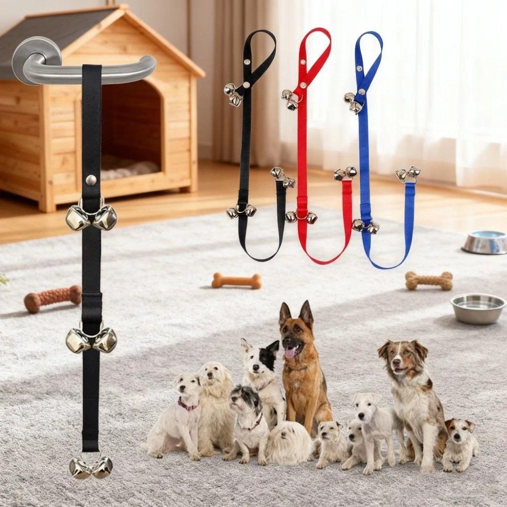 Adjustable Length Pet Training Bell Universal Dog Potty Training Bell Dog Doorbell Pet Supplies