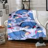 Eeyore Friends Flannel Blanket Super Soft Warm Cozy Blanket For Sofa Bed Office Travel Allseason Home Decor Gift