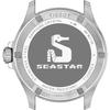 Часы Tissot Seastar 1000 с резиновым ремешком и черным циферблатом, Официально импортированные, Модель T1208521705100