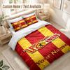 Custom Name Bedding Set 3 PiecesUnion Berlin FC Print Duvet Cover + 2 Pillowcases Soft Bed Decor
