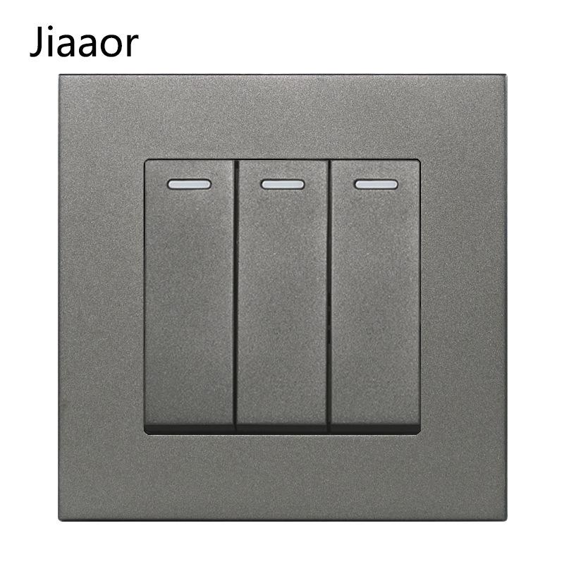 Серый британский стандарт двойная розетка с выключателем с USB и Type C - совместимая с Гонконгом/Макао, скрытого типа 86