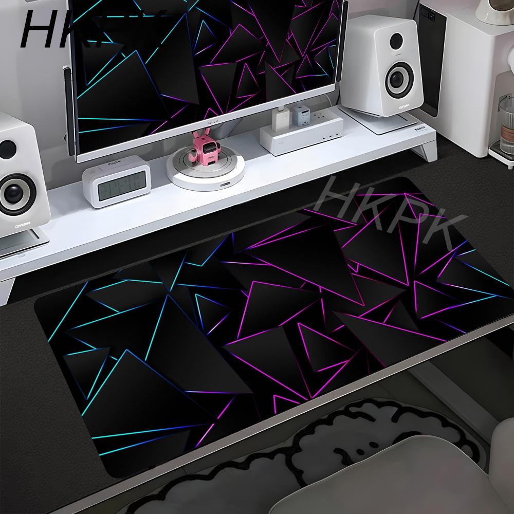 90x40 Esports Speed Desk Mats Large Geometric Mouse Pad XL Computer Mousepads Hexagon Mousepad Big Keyboard Mat Gamer Mouse Pads