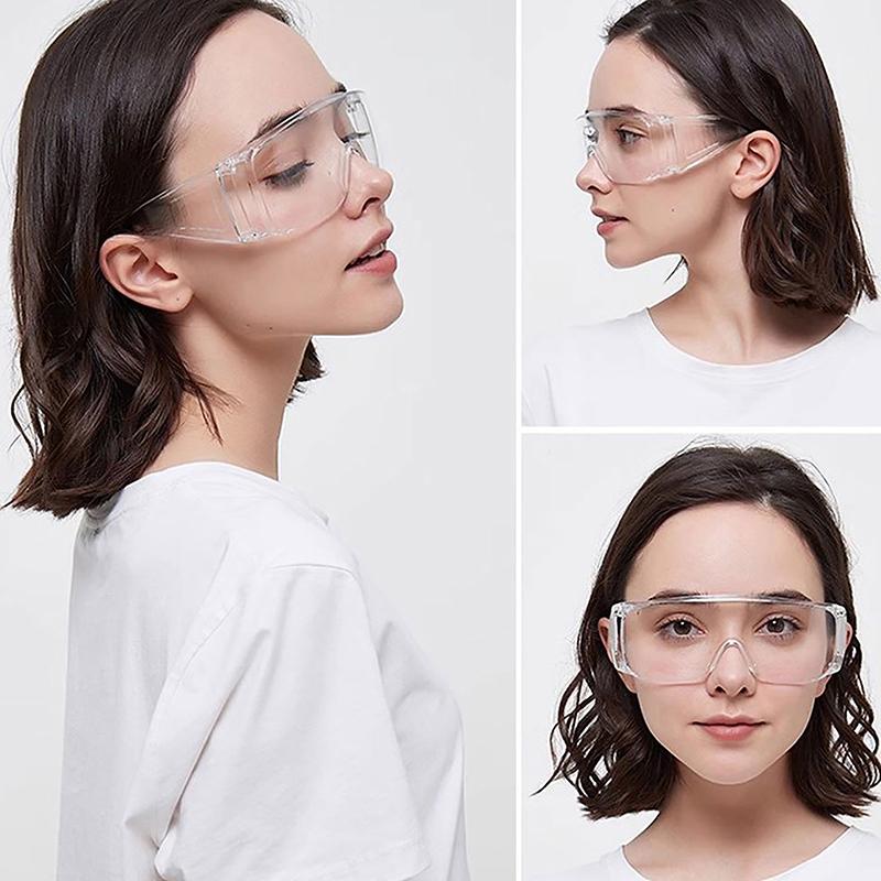 Унисекс Прозрачные защитные очки с защитой от запотевания и ультрафиолетового излучения Очки для маникюра Лабораторные защитные очки Линзы для рабочего места Очки с защитой от пыли