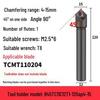 Сменная державка для фаски с пластиной TCMT, 15°-75°