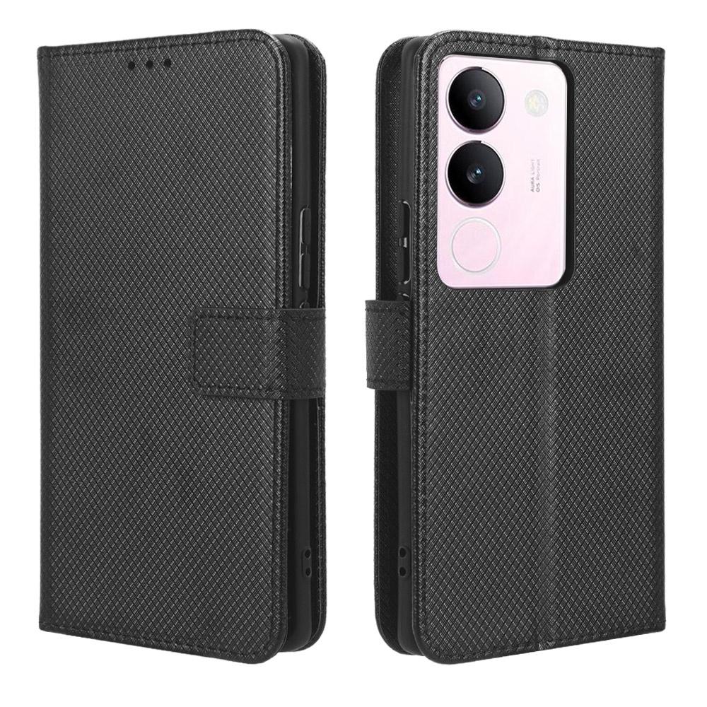 Чехол-держатель для телефона VIVO V29, чехол-подставка для VIVO V29, чехол-кошелек из искусственной кожи, задняя крышка