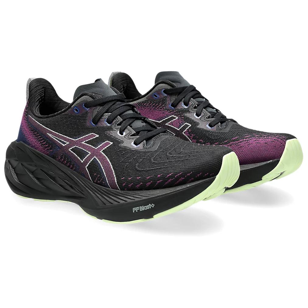 Asics Кроссовки женские NovaBlast 4 Black Blue Expanse 1012B510-003