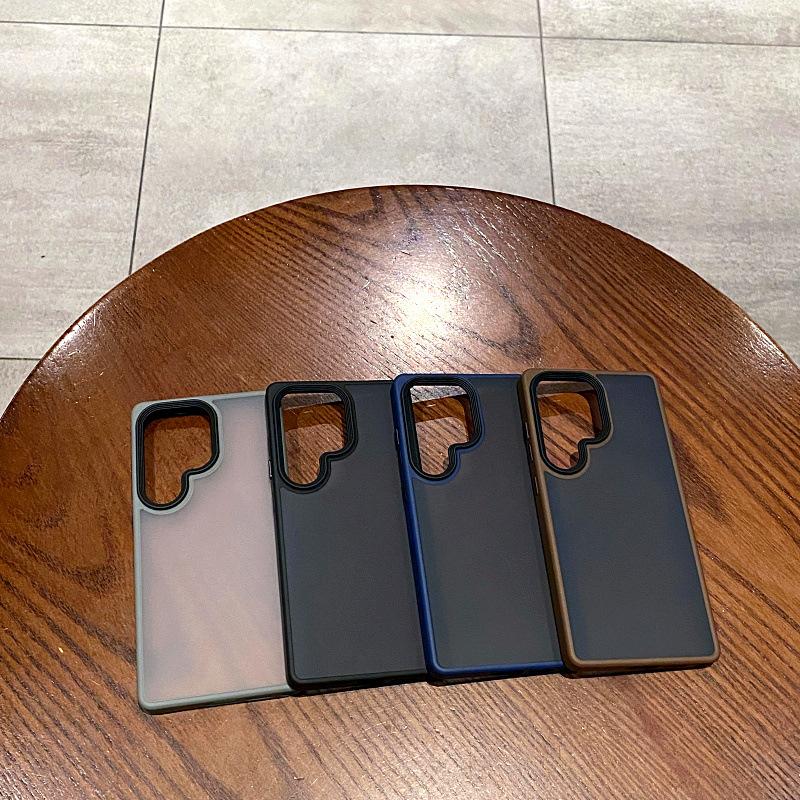 Подходит для чехла для телефона Samsung S25ultra Phantom Матовый на ощупь как кожа S25Plus Противоударный Высококлассный Защита от отпечатков пальцев Чехол S25