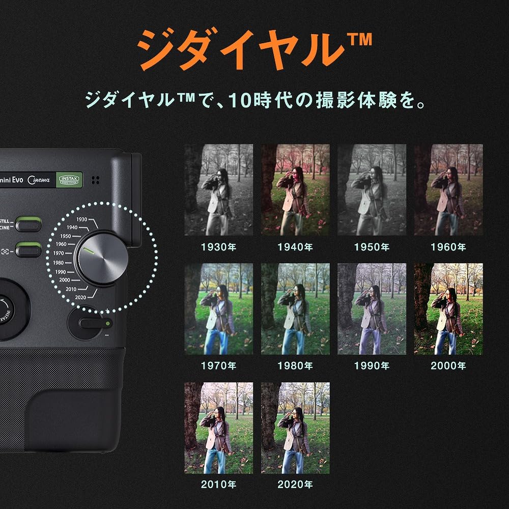 Гибридная моментальная камера Fujifilm Instax Evo Instax Mini Evo Cinema INS MINI EVO CINEMA Instax Mini Evo Cinema (Мгновенная камера/Принтер для смартфона/Цифровой
