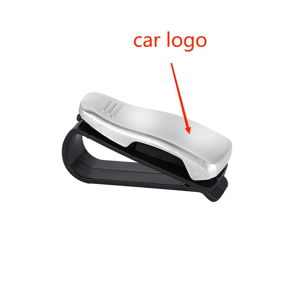 Universal ABS Car Visor glasses Clip Sunglasses Clip Card Ticket Clip Fastening Clip For Citroen C4L VTS C-ELYSEE C3-XR C5 DS C2 ajn256