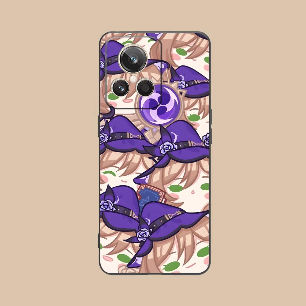 Game GI Lisa Mobile Phone Case for Realme 15 14 13 12 11 10 9 Pro Plus T i Lite 5G Colorful Printing Cover Luxury Pretty Cover
