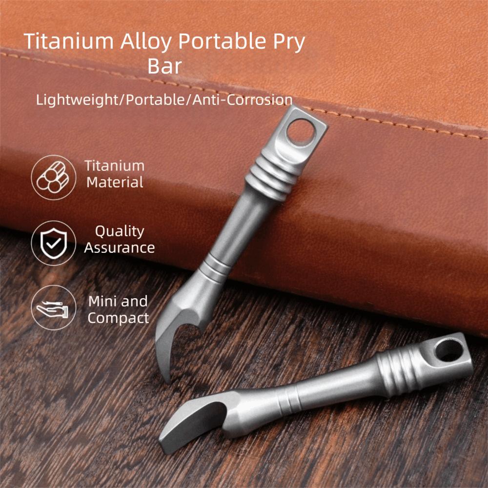 Multi-functional EDC Multi-functional Tool Titanium Zinc Zinc Alloy Bottle Opener Daily Use