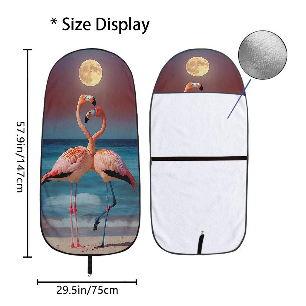 Universal Car Seat Towel Cover: All-Season Front Seat Protector for Gym and Workout