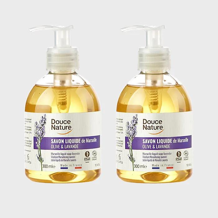 Douce Nature Marseille Hand Wash Lavender 300ml x2 Moisturizing Hand Wash