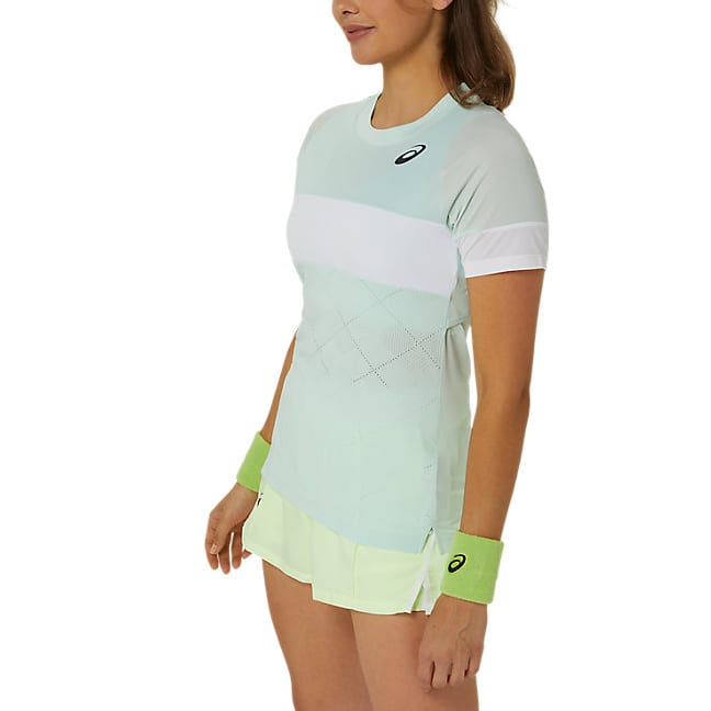 Asics Футболка женская светло-голубая 2042A301-409