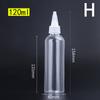 10-200Ml Plastic Squeeze Dropper Bottle With Screw Cap Transparent Eyes Liquid Ink Oil Dropper Bottles Paint Pigment Container