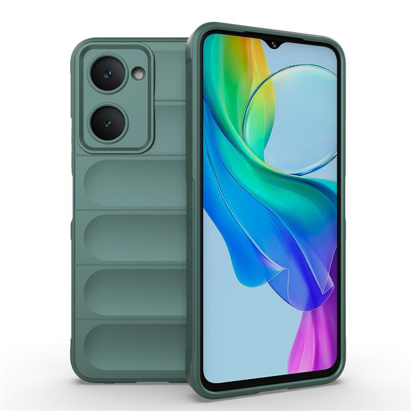 Чехол для Vivo Y28s Для Vivo Y28s 5G Чехол Бампер Противоскользящий ТПУ Ударопрочный Силиконовый Защитный Чехол на Заднюю Панель Телефона Для Vivo Y28s