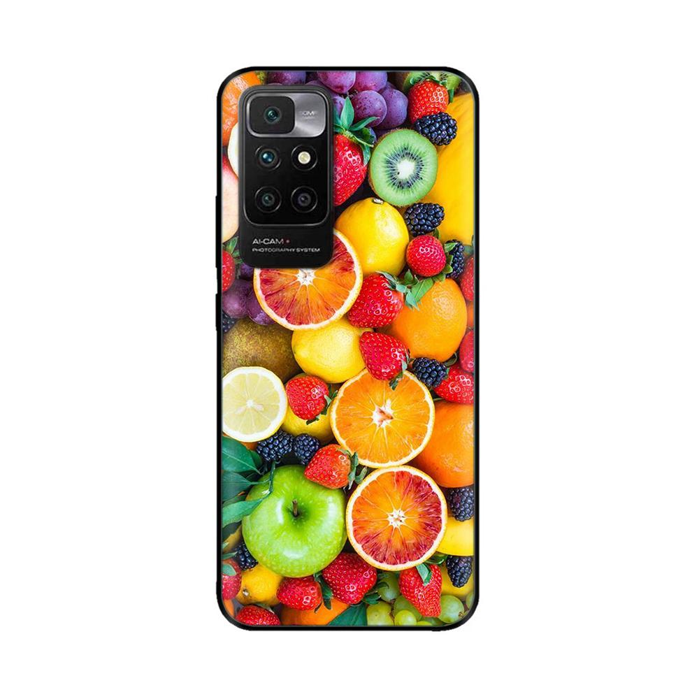 Для Redmi10 Xiaomi Redmi 10 Чехол для Redmi 10 Prime Бампер 6,5 дюйма Мягкий ТПУ Силиконовый Чехол Для redmi10 Чехлы Мраморная Задняя Крышка