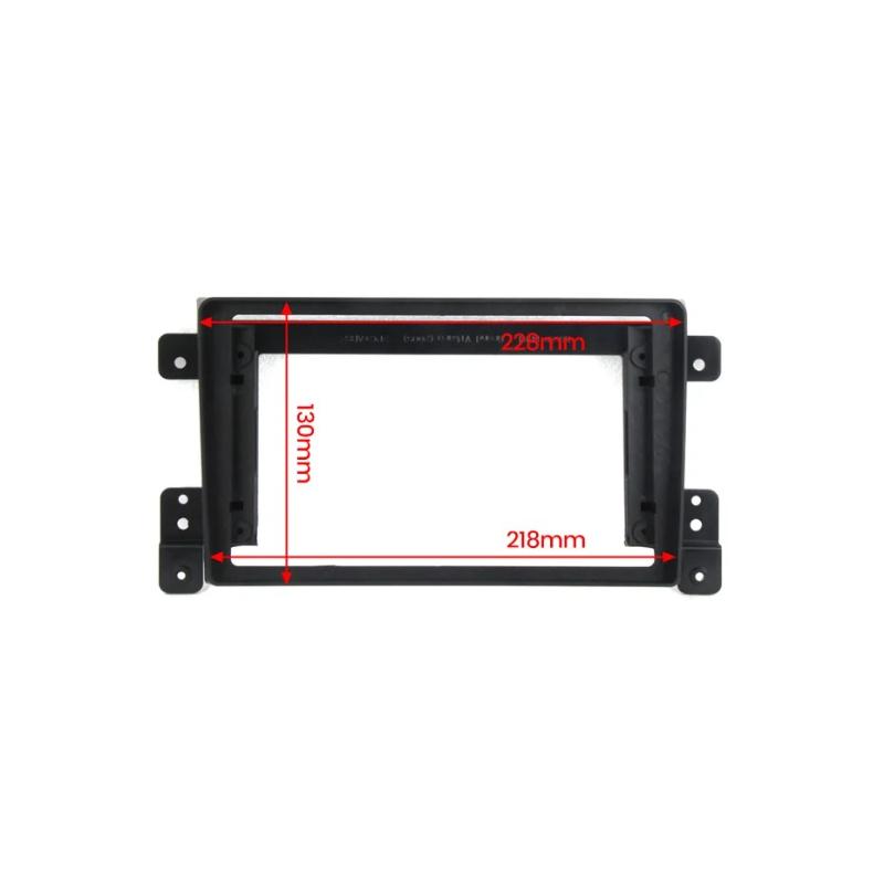 Лицевая панель для 2DIN автомагнитолы для Suzuki Grand Vitara 2005-2015 Рамка Адаптер Панель Рамка для установки на приборную панель Кабель питания Canbus
