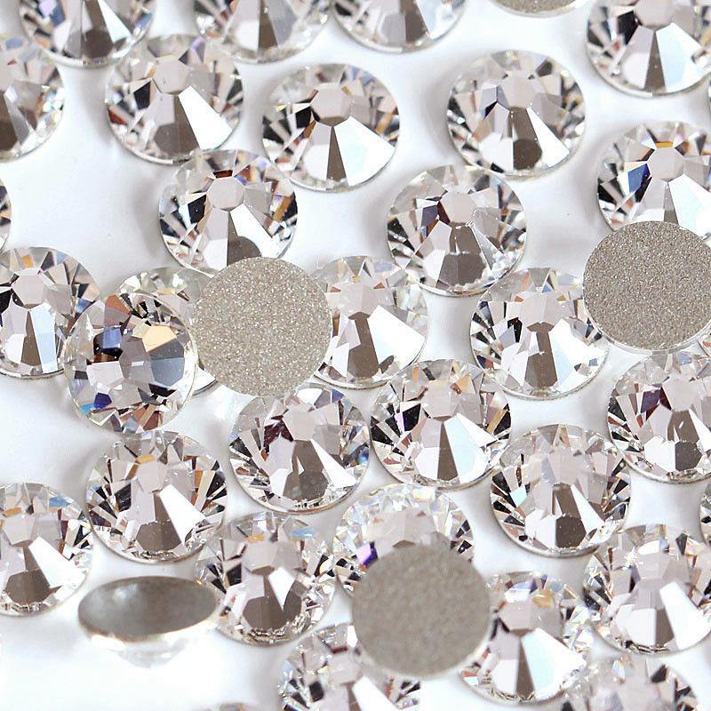 Flat Bottom Diamond, Manicure Diamond Glass, Crystal Round Mobile Phone Accessories, Sticker Diamond Diy Rhinestone Jewelry Accessories