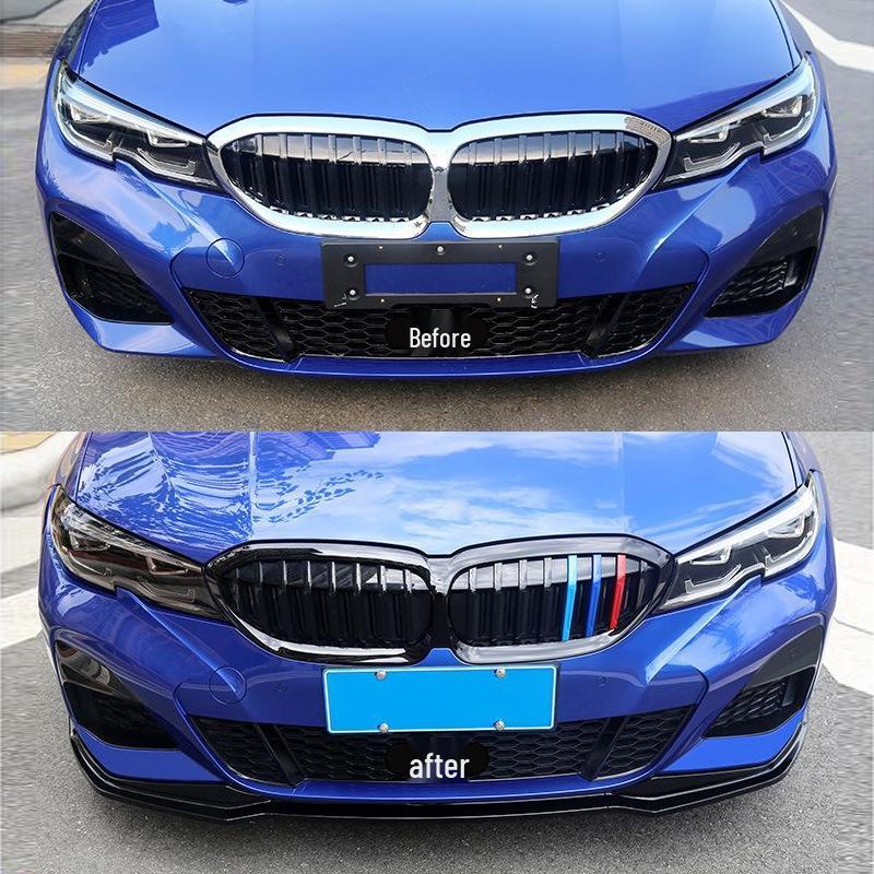 Передний сплиттер в стиле MP для BMW 3 серии 2020 года G20/G28 Спортивная отделка
