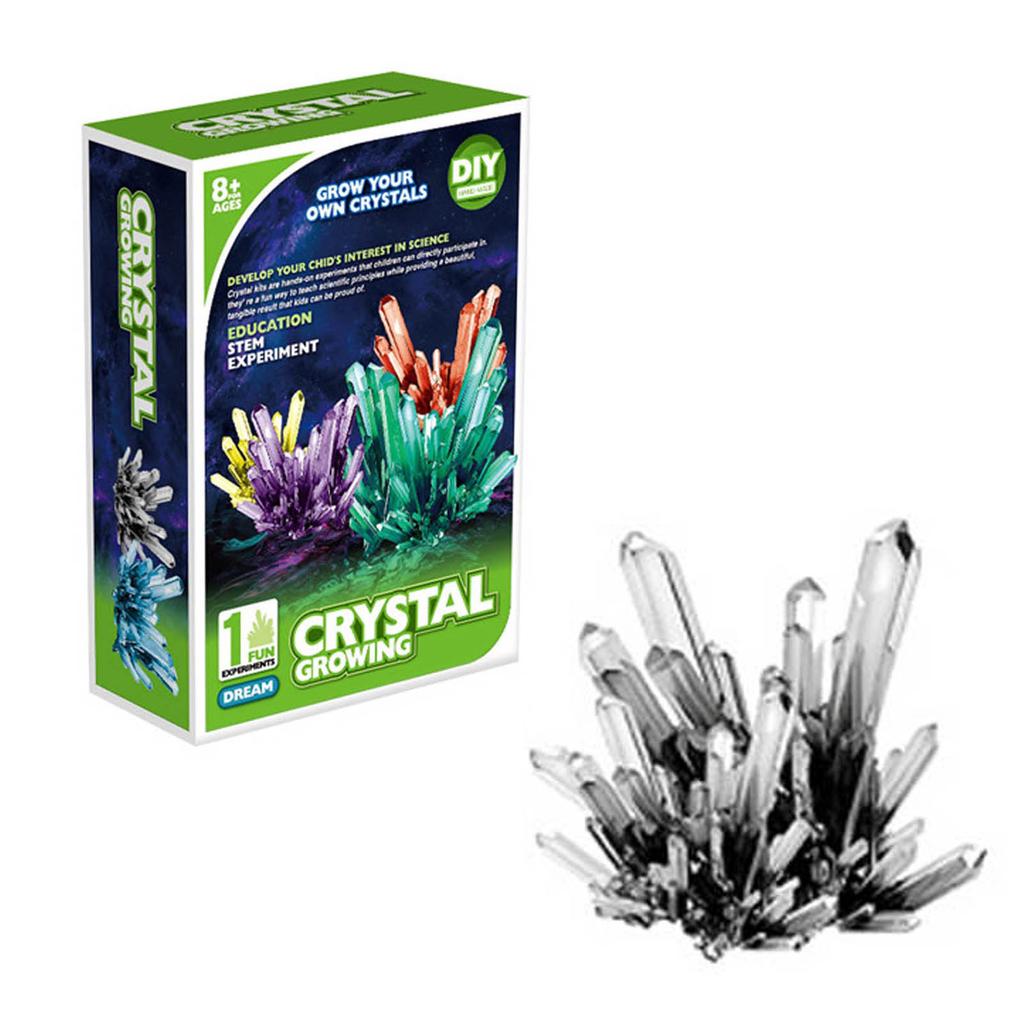 Kids Crystal Growing Kit DIY Science Experiment For Teenagers Boys Toys Magical Funny Crystal Educational Stimulates Interest