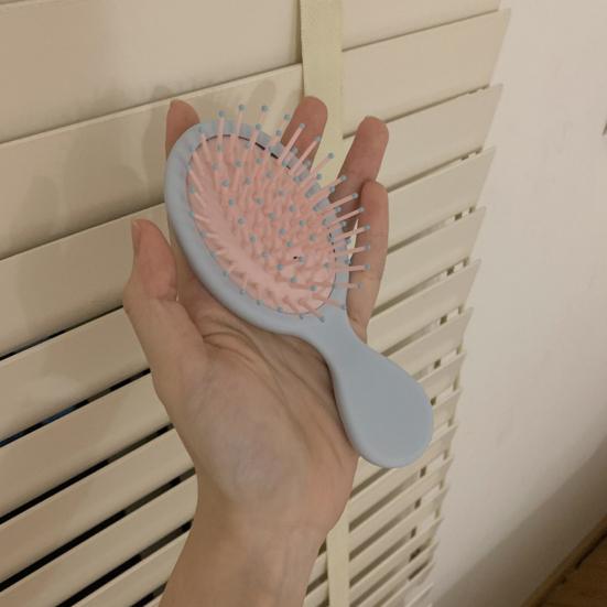 Расческа для волос с ультрамягкой щетиной, экономичная пластиковая щетка для распутывания волос, длинная расческа для влажной укладки, косметические принадлежности для вьющихся волос