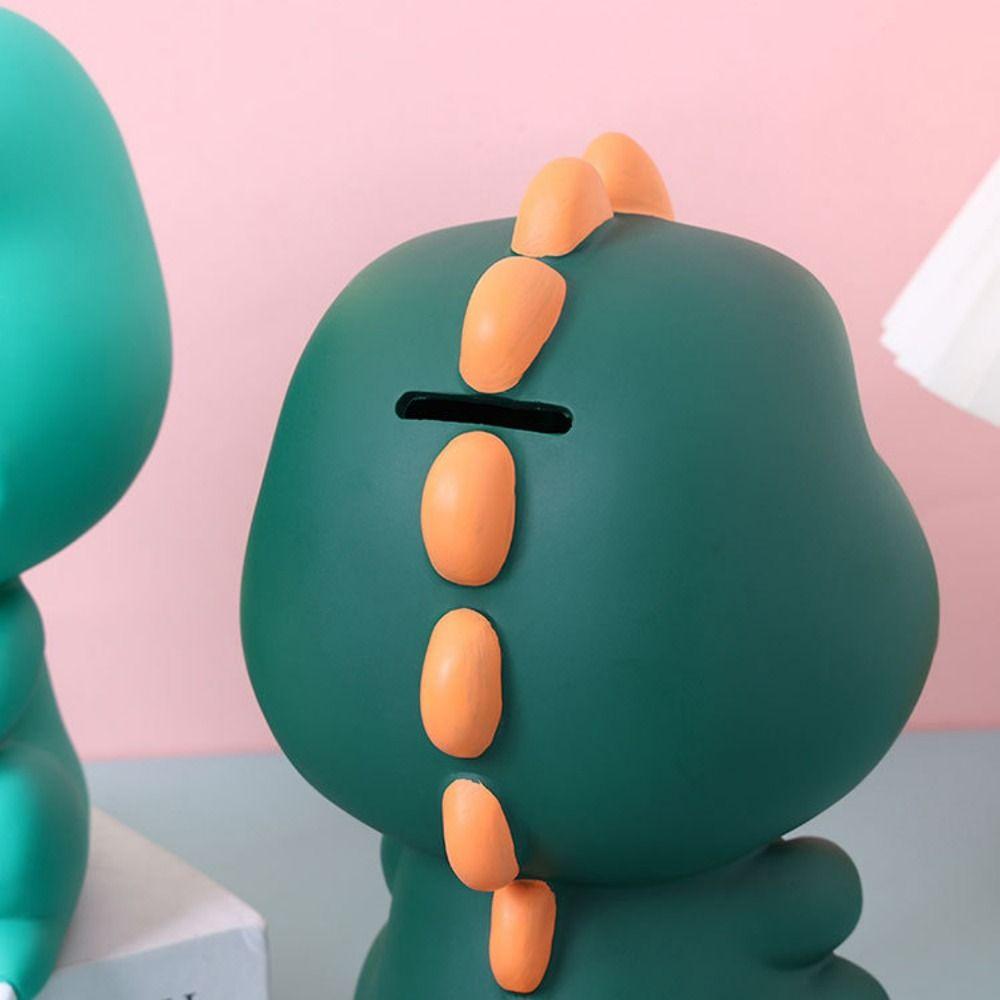 Anti-fall Animal Saving Pot Cute Cartoon Piggy Bank Creative Dinosaur Piggy Bank Table