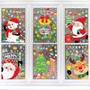 Christmas Decorations Snowman Elk Window Stickers Merry Christmas Static Stickers Christmas Shopping Mall Glass Window Decoration