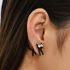 2025 New Product Cute Kitten Simple Stud Earrings, European and American Creative Detachable Earrings Earrings