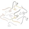100Pcs 20x22mm Irony Charm Findings Earrings Clasps Hooks Fittings DIY Jewelry Making Accessories