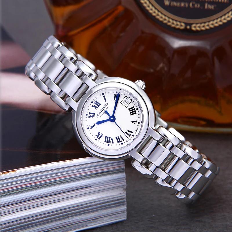 Нержавеющая сталь ремешок для часов подходит для Longines Heart Moon стальной ремешок L8.110/111/115 аксессуары для часов из нержавеющей стали