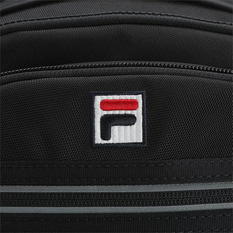 New FILA ORIGINALE Fabric Backpack Men's Jet Black F13M539105FBK