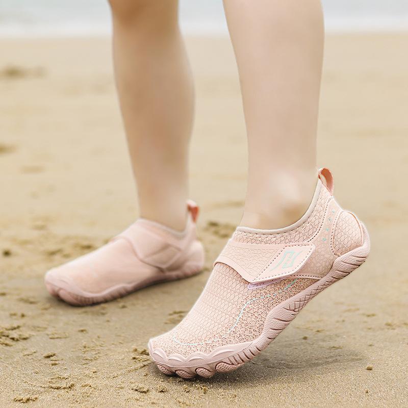 Уличная пляжная обувь мужская и женская быстросохнущая обувь для ходьбы по воде родительско-детская нескользящая обувь для ловли моря обувь для ручья детская для снорклинга босиком