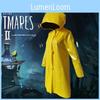 Vibrant Yellow Little Nightmares 2 Six Cosplay Costume With Waterproof Raincoat
