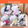 Dog West Highland Plush Keychain Backpack Decor Pendant Gift For Children Girls