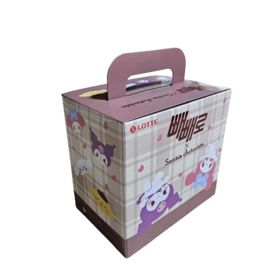 Sanrio Pepero White Day Gift Cinnamon Roll Kuromi Pom Pom Purin My Melody Sticker Included, a Popular Character In Korea