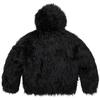 Supreme Y's by Yohji Yamamoto Faux Fur WINDSTOPPER Hooded Bomber Jacket Black