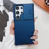 Чехол с защитой объектива камеры-слайдера для Samsung S25 Ultra S24 S23 FE S22 S21 Note 20 Plus A56 A36 A16 A55 A35 A15 Противоударный чехол