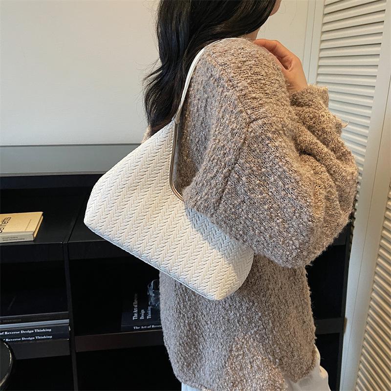 Женская сумка под мышкой 2025 новая высококачественная вместительная ретро сумка через плечо для повседневной работы и поездок, сумка-мессенджер