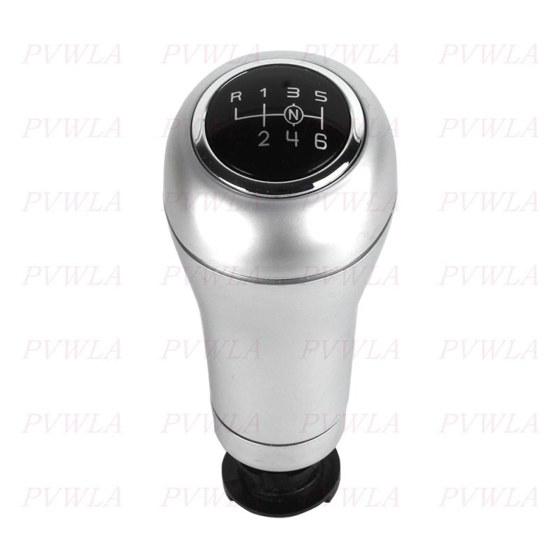 6 Speed Manual Gear Stick Shift Knob With Small Hole 8MM For Benz W203 2000 2001 2002 2003 -2007 W204 2007-2014 Car Accessories