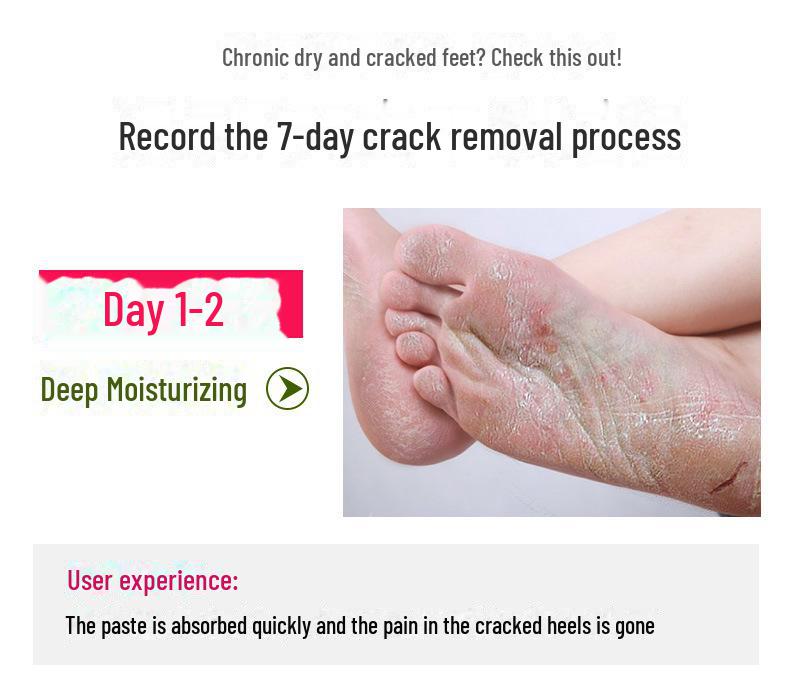 Horse Oil Foot & Hand Cream 250ml - For Cracked Heels, Peeling Skin, Anti-Cracking.