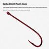 Крючок Mustad с длинным цевьем 90234 для угря и живой наживки - Мотыль и Рыболовный крючок