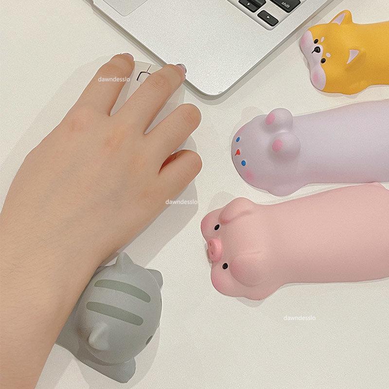Cute Wrist Rest Support for Mouse Computer Laptop Arm Rest for Desk Ergonomic Kawaii Office Supplies Slow Rising Toys
